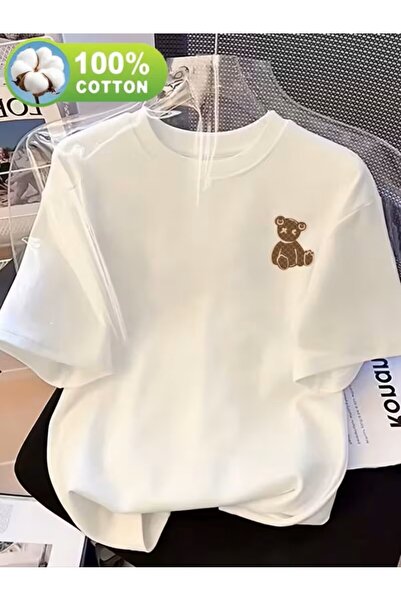 oneagılyazı Μπλουζάκι με στάμπα. Κοντομάνικο καλοκαιρινό & ανοιξιάτικο casual...