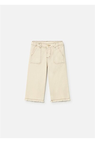 MAYORAL Baby Girl Gabardine Trousers Cream 1510