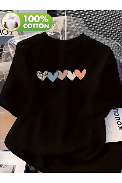 yombaa Μπλουζάκι με στάμπα. Κοντομάνικο καλοκαιρινό & ανοιξιάτικο casual τοπ,...