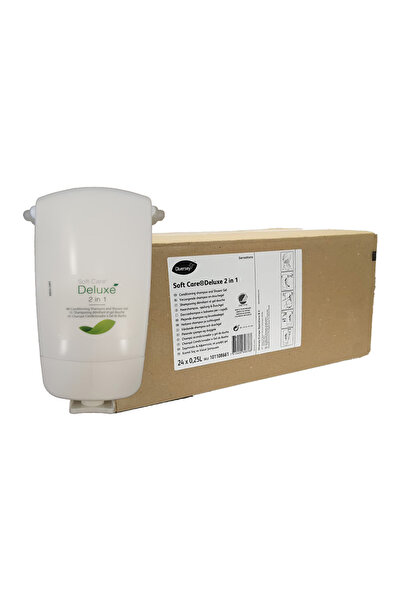 Diversey Soft Care Deluxe 2’si 1 Arada Saç ve Vücut Şampuanı 250 ml X 24 Adet...