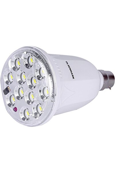 Olsenmark Rechargeable LED Bulb with Remote Control - OMESL2838