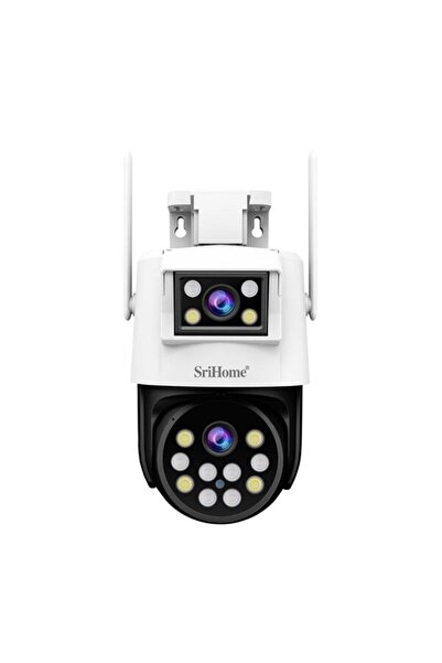SRIHOME DUAL LENS PANORAMIC MONITORING IP CAMERA 2MP+2MP HD