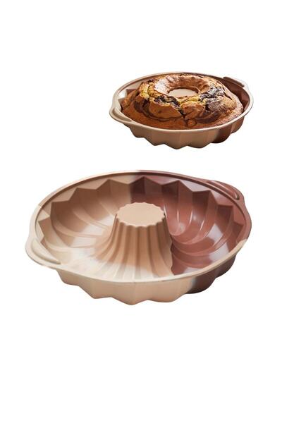 evolis kitchen 1 Piece Silicone Twisted Fireproof Non-Stick Muffin Round Cake Mold