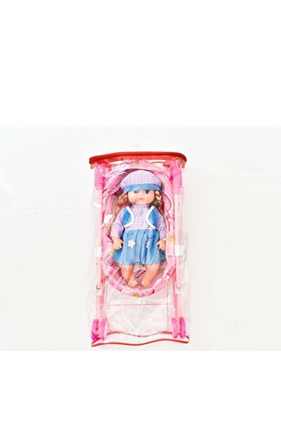 Rally Baby Doll with Cart for Girls