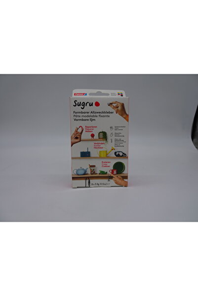 sugru Adeziv modelabil, Tesa, Sugru, rezistent, 8x3, 5 g, culori mixte