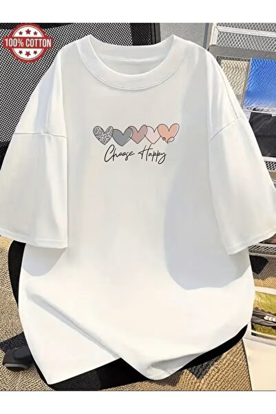 yombaa Μπλουζάκι με στάμπα. Κοντομάνικο καλοκαιρινό & ανοιξιάτικο casual τοπ,...