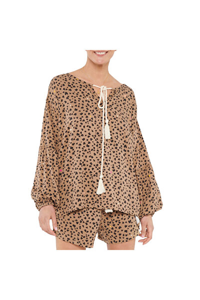 Femi Stories SOSO ΜΠΛΟΥΖΑΚΙ ΚΑΦΕ ΛΕΟΠΑΡΝΤ Μ