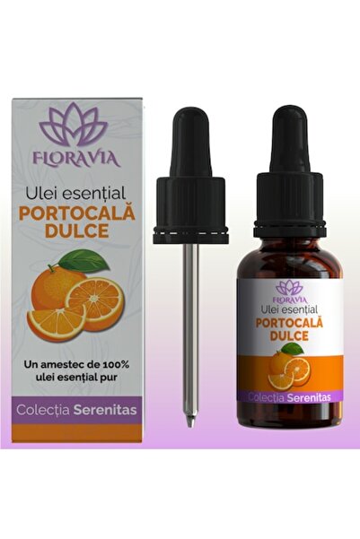 Floravia Αιθέριο Έλαιο Floravia, Γλυκό Πορτοκάλι, 10ml, 100% Καθαρό, για την ...