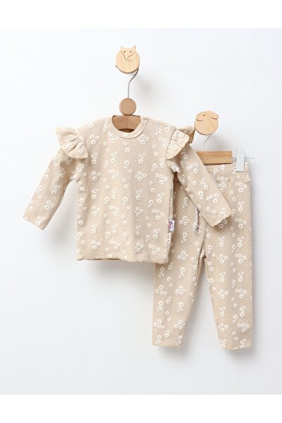 MiniKids Στολή Άνθη Χαμομηλιού, κρεμ