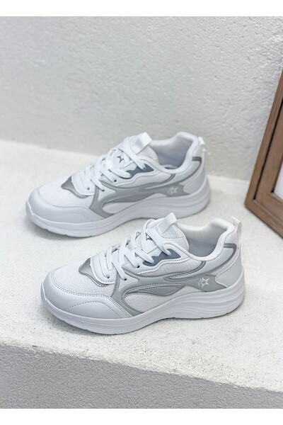 Look Life 26106 Women's Sports Shoes 4 cm Sole Daily Comfortable Sneaker