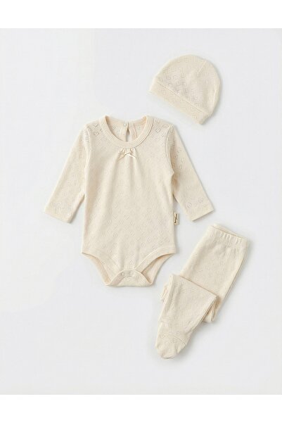 MiniKids Κοστούμι τριών τεμαχίων, Ανιέλ Χερτς, κρεμ