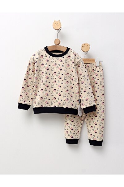 MiniKids Πιτζάμες BBC ML, Just Love, ναυτικό μπλε-κρεμ