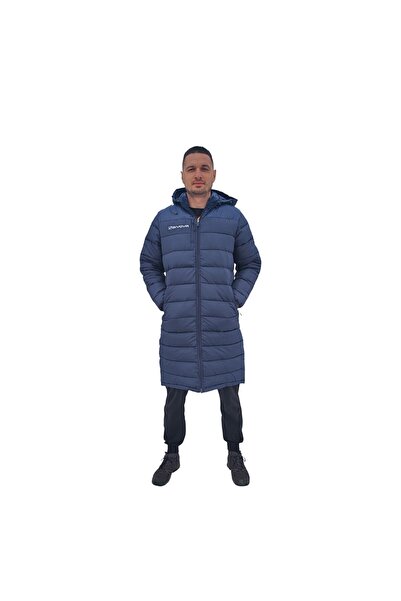 Givova Μπουφάν Bench XS, Ναυτικό Μπλε GG2