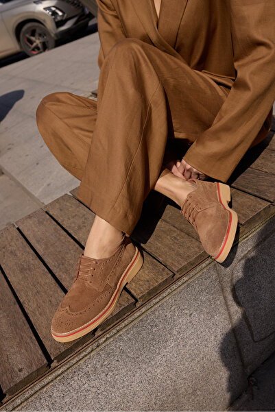 ANGELİNA JONES MİRAZO ΓΥΝΑΙΚΕΙΑ ΠΑΠΟΥΤΣΙΑ OXFORD ΑΠΟ ΓΝΗΣΙΟ ΔΕΡΜΑ ΣΕ ΧΡΩΜΑ ΝΥ...