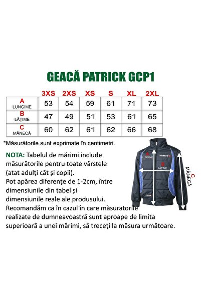 PATRİCK Μπουφάν με αποσπώμενα μανίκια PATRICK, ΜΠΛΕ-ΚΟΚΚΙΝΟ, 2XS GCP1