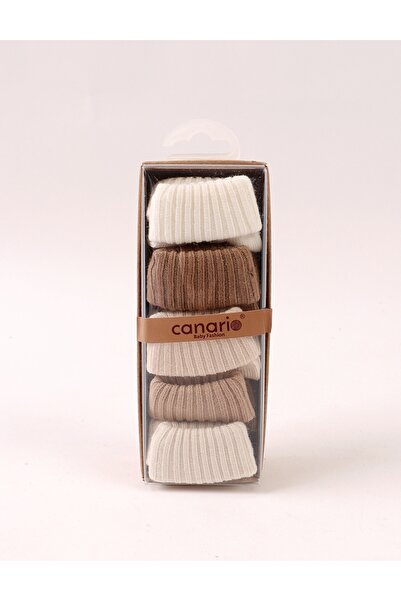 MiniKids Σετ 5 ζευγαριών ουδέτερων καλτσών Canario