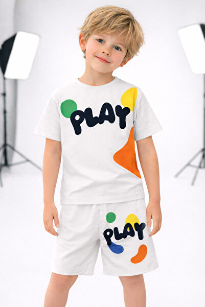 Soft kids Dvostruki set sa šortama 100% pamuk Ljeto Oversize kroj prijatelji ...