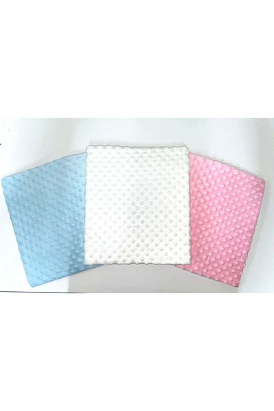 MIZMIZ Nohut Embossed Single Layer Blanket White