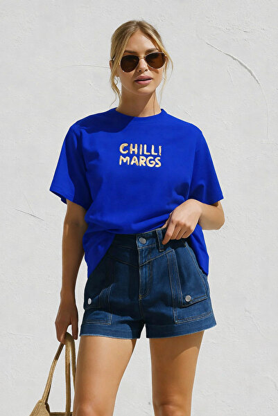 BENROMA Μπλουζάκι με στάμπα CHILLI MARGS, OVERSIZE, UNISEX, 1PV2