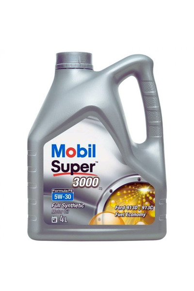 Mobil Super 3000 FE 5W-30 Motor Yağı 4L – Tam Sentetik | Dizel Benzin Uyumlu ...