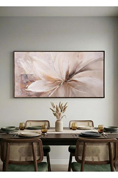 The Mia FLORAL KANVAS TABLO 140X70CM