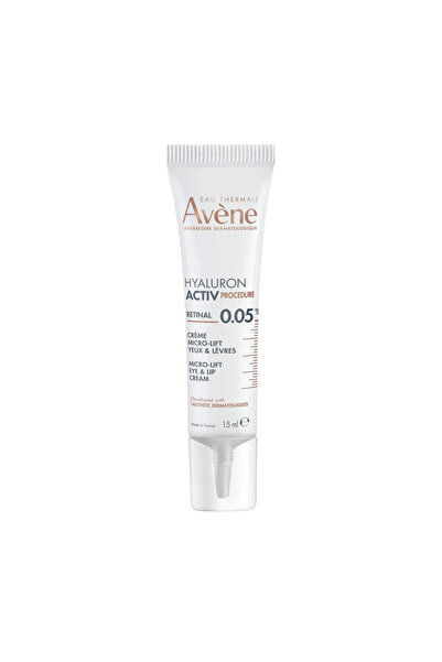 Avene Υαλουρόν Ακτιβ, Λιφτινγκ, Κρέμα Ματιών, 15 ml