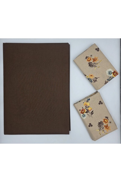 pınarhome collectıon 100% Organic Cotton Fabric Solid Color (Without Elastic)...