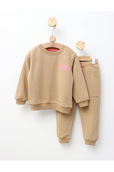 MiniKids Σετ Champion για Κορίτσια Μπεζ