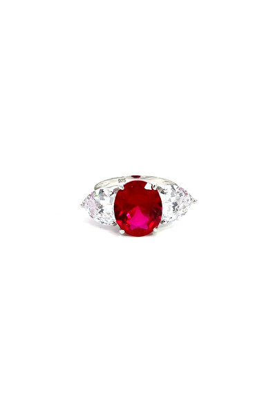 SÜKSE JEWELRY Kadın Siella Taşlı İthal Gümüş Yüzük
