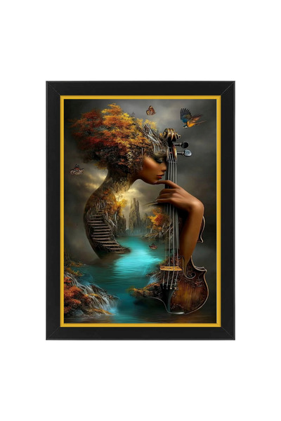 Design Home Αφηρημένη Ζωγραφική σε Χαρτόνι για Σαλόνι/Υπνοδωμάτιο/Διάδρομο 33...