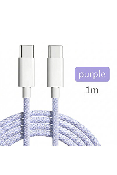 Wyred by Monga Wyre 60C B, Καλώδιο USB-C γρήγορης φόρτισης 60W, Πλεκτό καλώδι...