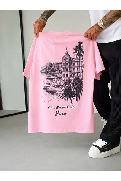 DM DOLCE MORE ΜΠΛΟΥΖΑΚΙ MONACO ΜΕ ΣΤΑΜΠΑ OVERSIZE UNISEX 2PV1