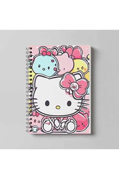 nihonwosekai Sanrio Kuromi Cinnamoroll Melody Purin Anime Notebook A4 Size 60...