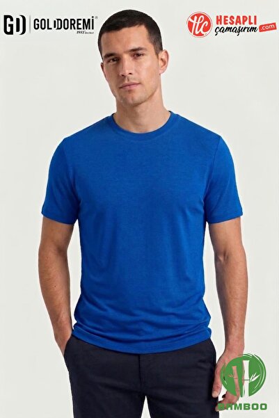 Jiber Men's Premium Bamboo Anti-Sweat Lightweight Fabric T-Shirt