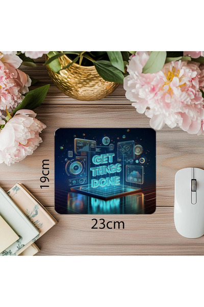 Empressco MousePad cu litere holografice 3D luminoase Motivațional 19x23cm 2m...