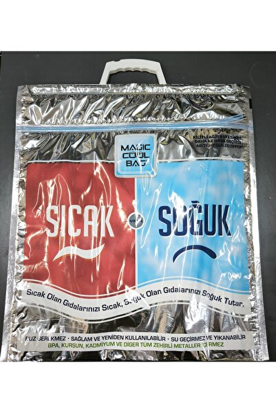 Konsey gross Magıc Cool Bag Sıcak Veya Soğuk Gıda Torbası 20Lt Kilitli