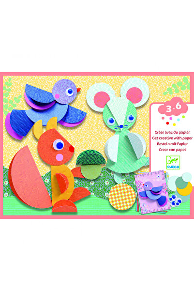 djeco Creative Workshop Stickers Circles and Small Circles,