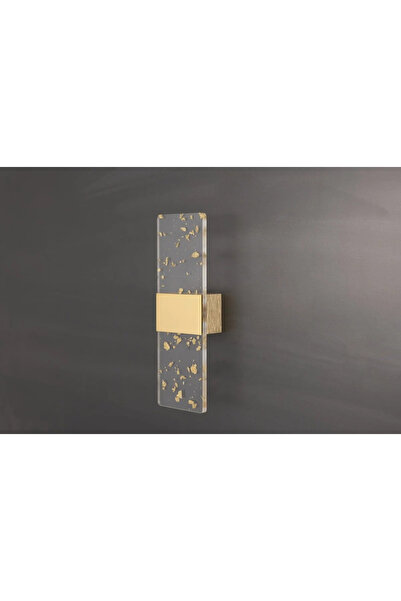 DizaynLED Pilli Gold Pırıltı Modern Duvar Aplik Duvar Lambası İç Mekan Duvar ...