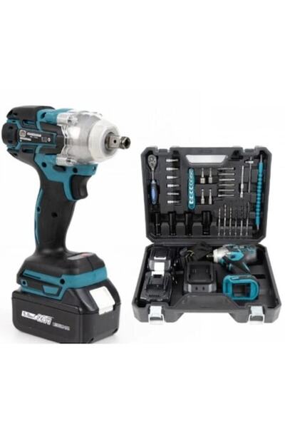 Trendily Κρουστικό κατσαβίδι 48V με 2 μπαταρίες και 43 αξεσουάρ