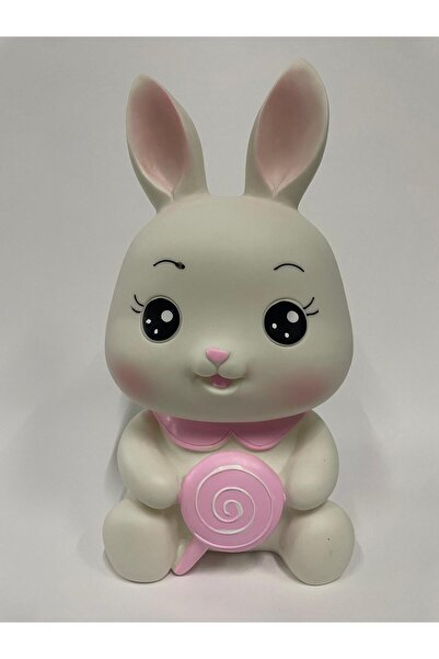Libra KUMBARA PLASTİK FİGÜRLÜ (TAVŞAN BOY 25 CM ENİ 13 CM)