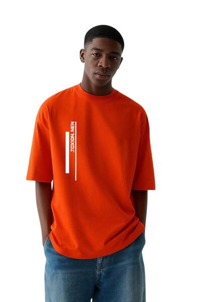 DM DOLCE MORE TOXION.NEN Τυπωμένο Μπλουζάκι Oversize Unisex 2PV1