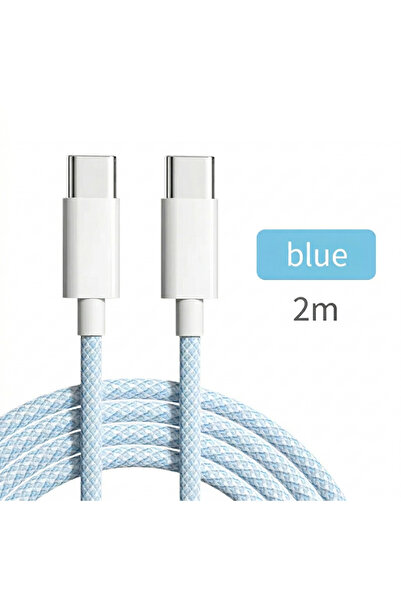 Wyred by Monga Wyre 60C B, Καλώδιο USB-C γρήγορης φόρτισης 60W, Πλεκτό καλώδι...