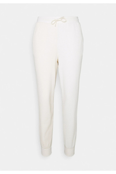 OEM Women's Long Pants, White, polyester, size L, suitable for yoga and Pilates