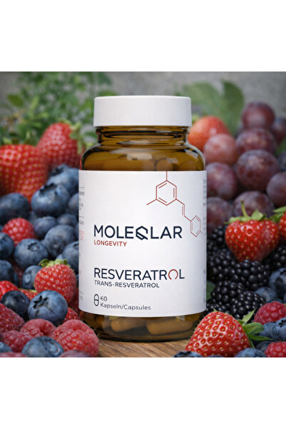MoleQlar Resveratrol elvețian 60 Capsule