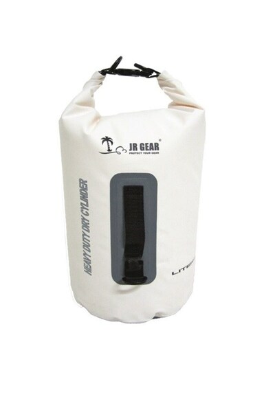 Genel Markalar Heavy Duty Dry Cylinder Su Geçirmez Çanta 20 Litre-BEYAZ