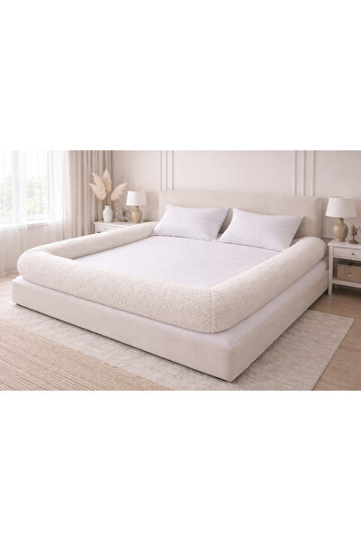 zabonti home 800 cm Çift Kişilik Yatak kenar Koruma Düz Model