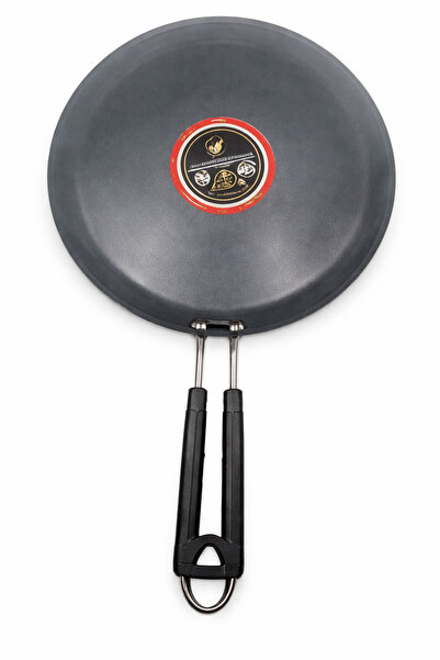 Generic Iron Frying Pan and Dosa Tawa – 12 Inch, 10 Inch (30)