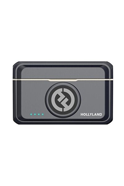 HollyLand Lark M2 Mini Combo Kablosuz Yaka Mikrofonu (2 Verici + 1 Alıcı) iOS/USB-C Uyumlu