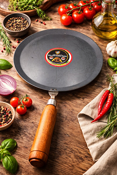 Generic Iron Non-Stick Frying Pan and Dosa Tawa – 12 Inch, 10 Inch (30)