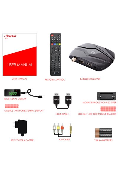 STARSAT SR-407HD Extreme Full HD Receiver